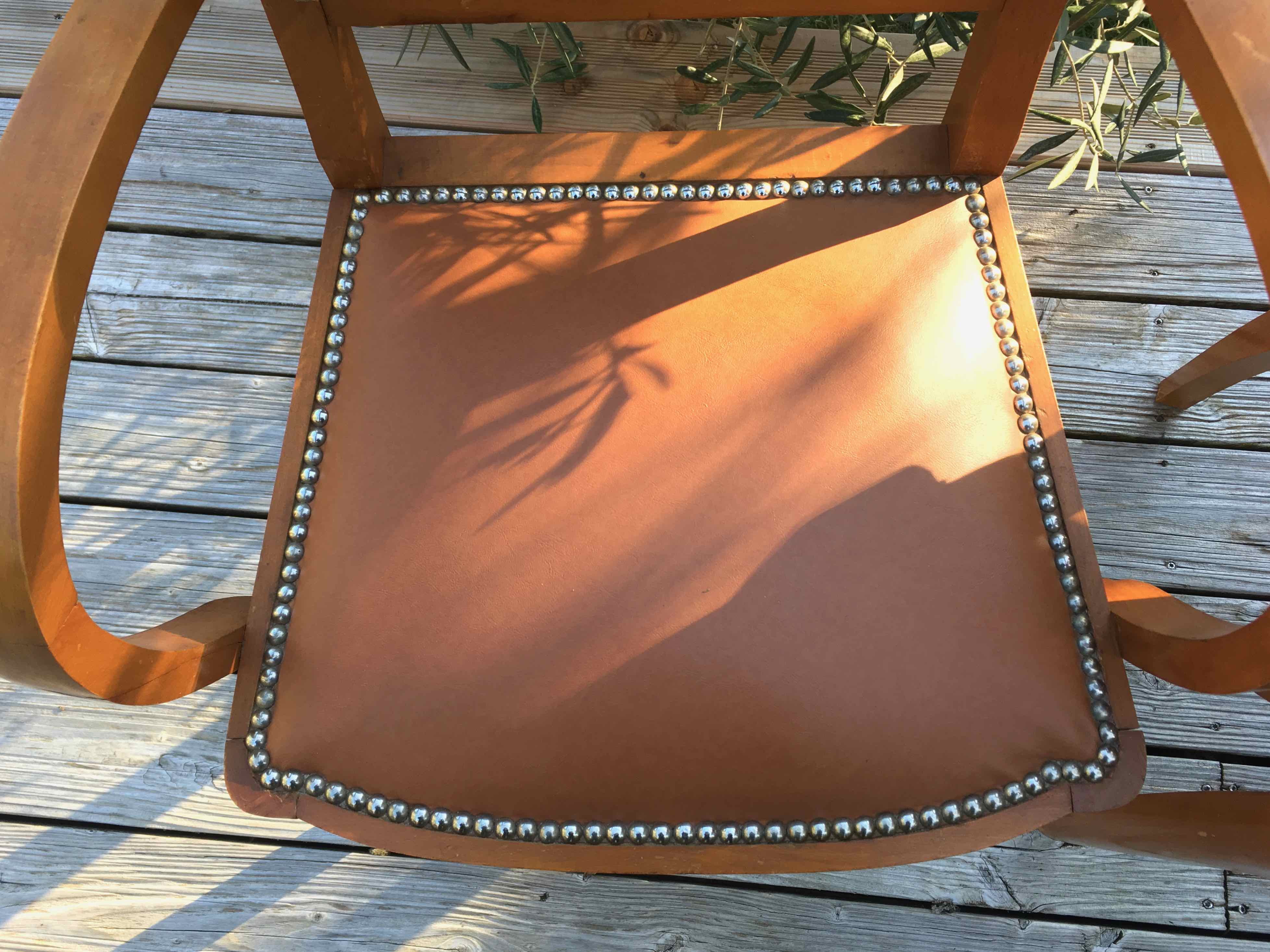 Pair of 50s bridge chairs