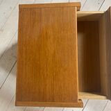 Vintage solid oak chest of drawers