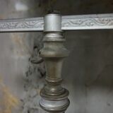 Miroir avec support de rasage réglable en fonte