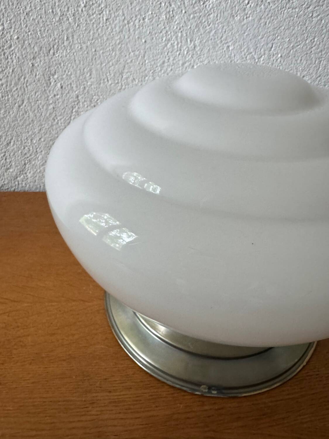 Plafonnier opaline Art Déco