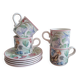 4 tasses à café Villeroy et Boch Catalina