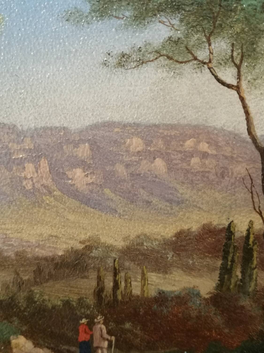 Tableau paysage alpin