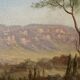 Tableau paysage alpin