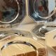 6 Vintage Silver-Plated Metal Plates and Dishes
