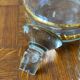 Vintage liqueur service with gold trim