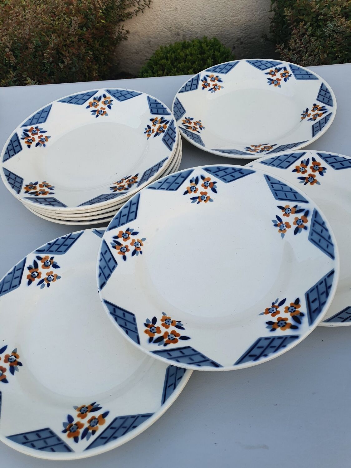 Vintage plates