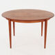 Round folding table, 1970s design