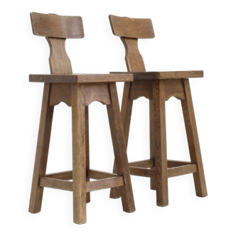 Brutalist bar stools 60's