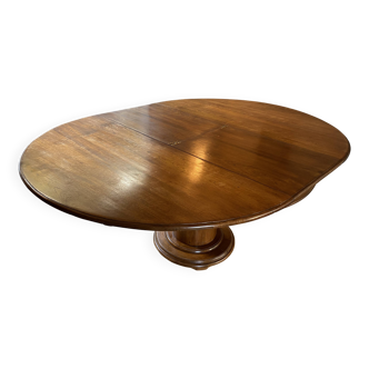 Rare antique round teak table