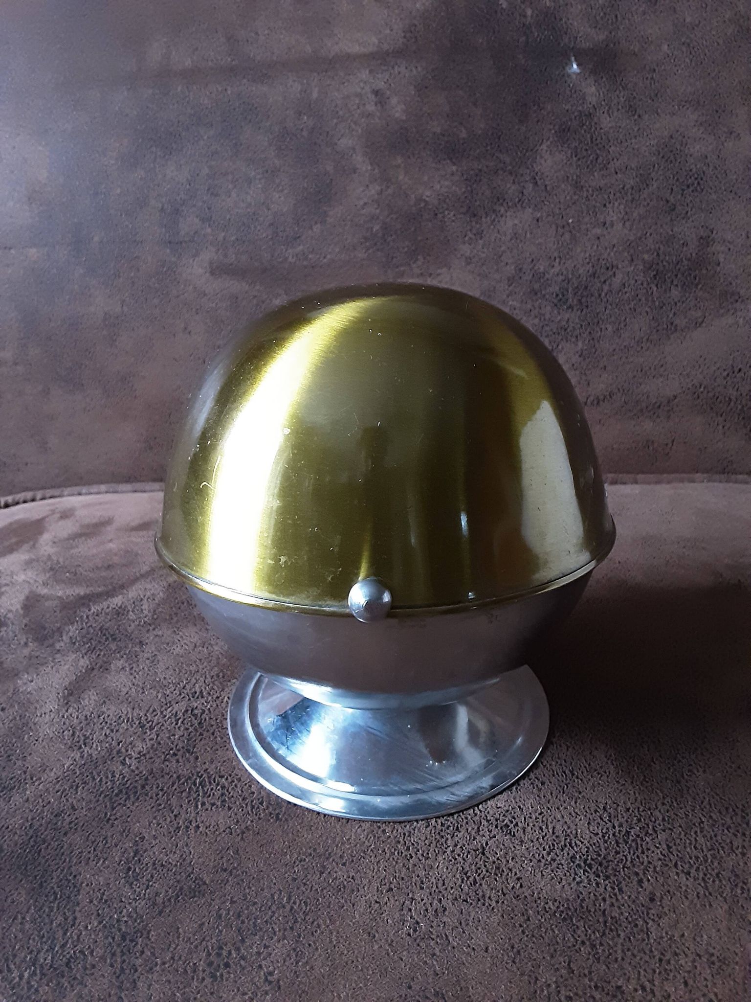 Sucrier métal  vintage