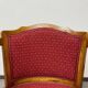Chaise de bureau art déco en noyer