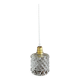 Suspension moderne globe en verre vintage