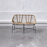 Rattan sofa