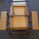 Wicker chaise longue circa 1900
