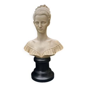 Grand buste en albâtre