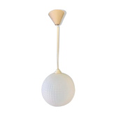 Suspension boule géométrique années 60