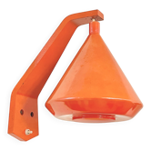 Applique murale Philips Louis Kalff opaline orange
