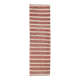 2x8 Red Striped Kilim Runner Rug, 75x254Cm