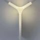 Vintage perspex wall light, Italy 1980