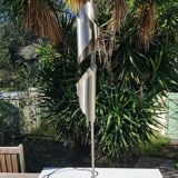 70s design stainless lamp