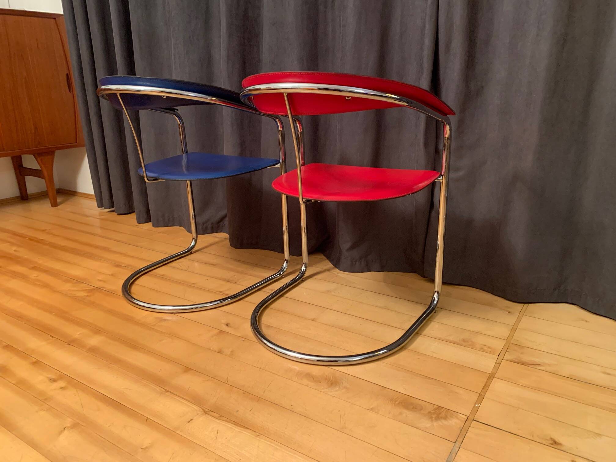 A pair of Canasta chairs, Arrben, Italy, 1970s