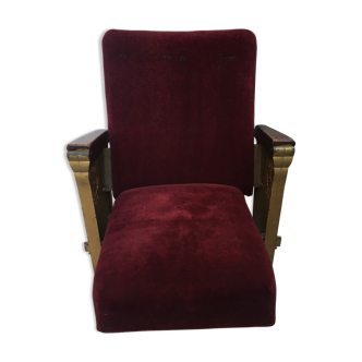 Theatre armchair - Art Deco cinema - Manufacture Fischel