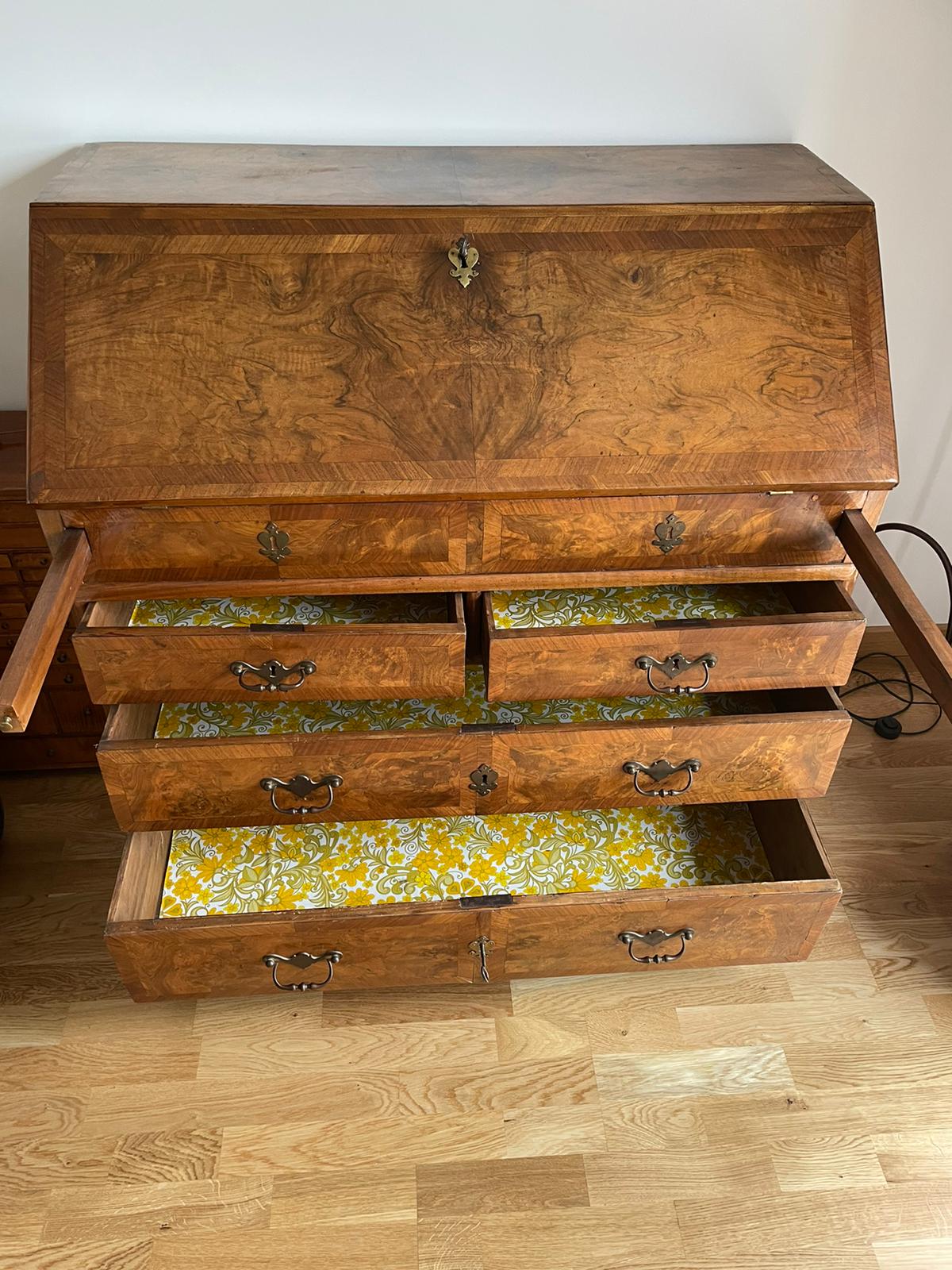 Vintage secretary desk