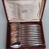 12 silverplated teaspoons
