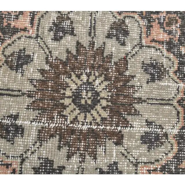 Turkish Oushak Wool Runner 97x352