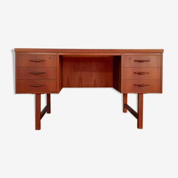 Bureau vintage danois en teck 1960s