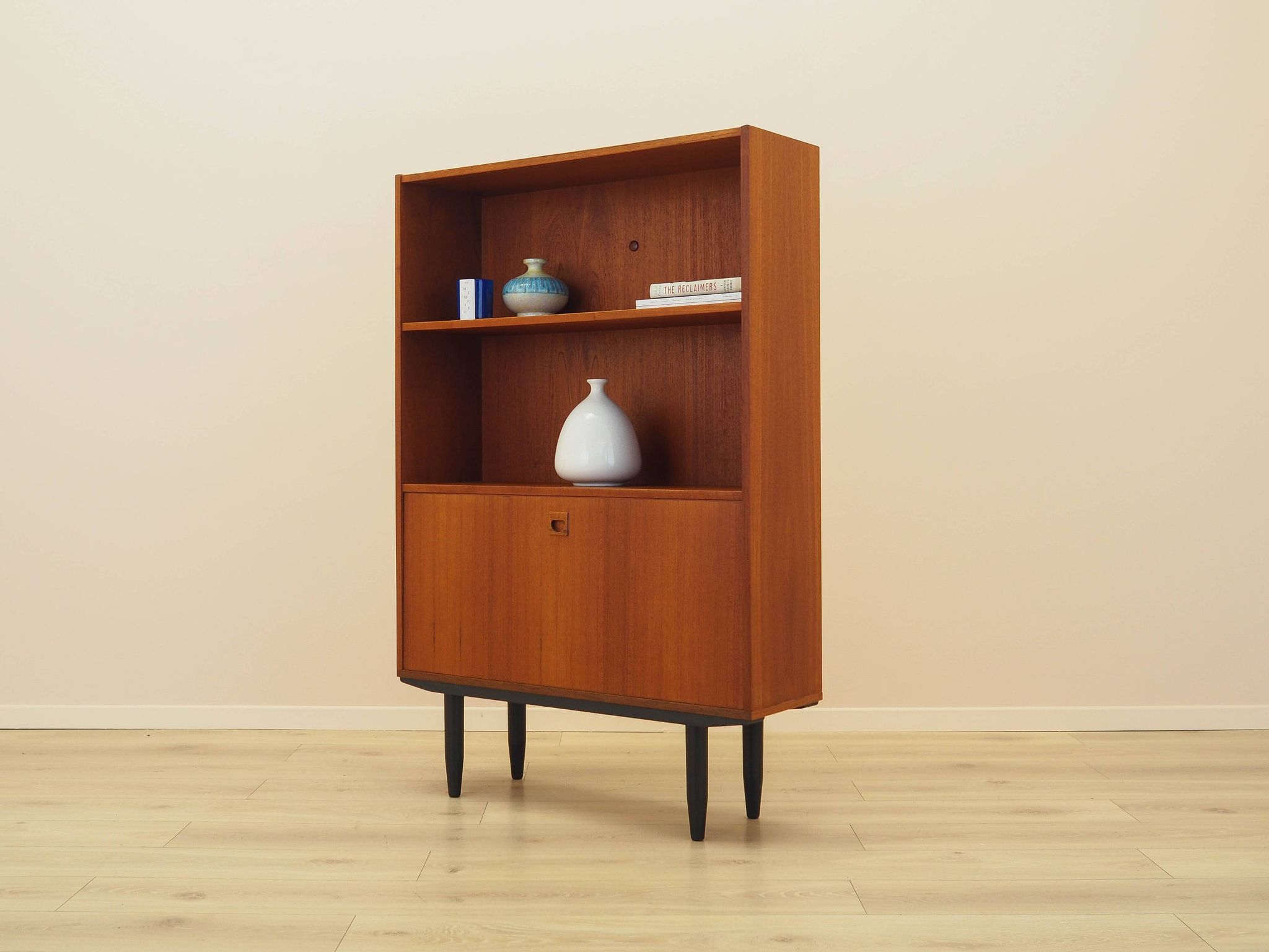 Teak bookcase, Danish design, 1970s, made in Denmark