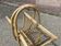 Vintage rattan magazine holder