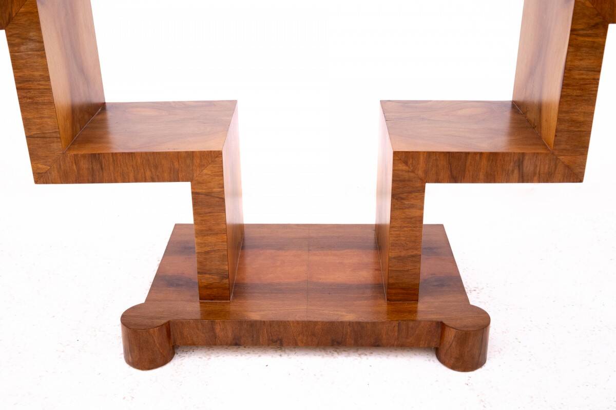 Art Deco console, Poland, 1950s. After renovation.