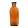 Amber apothecary bottle