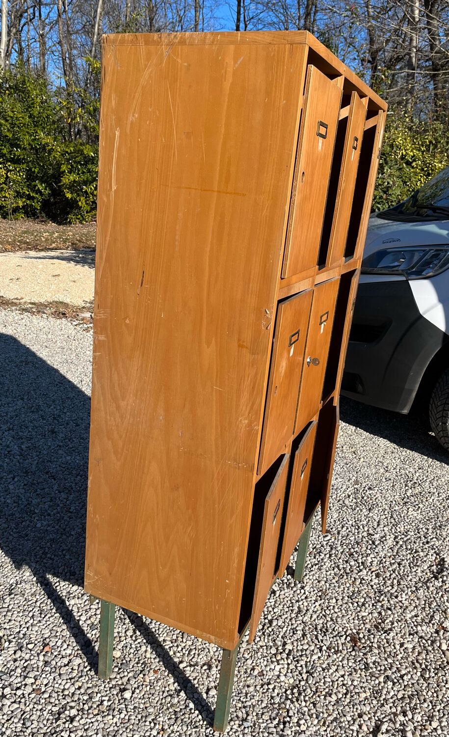 Vintage locker cabinet