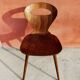 Paire de chaises Baumann fourmi