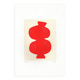 Abstract painting - Majo - Red - Signed Eawy