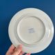 Set of 6 dessert plates Guy Degrenne vintage blue pareo model - serv