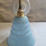 Blue Clichy glass wall lamp