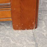 Beech sleigh bed