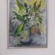 Original Swedish Oil on Canvas – “Lilje kon valje” by Iris Nordstrandh