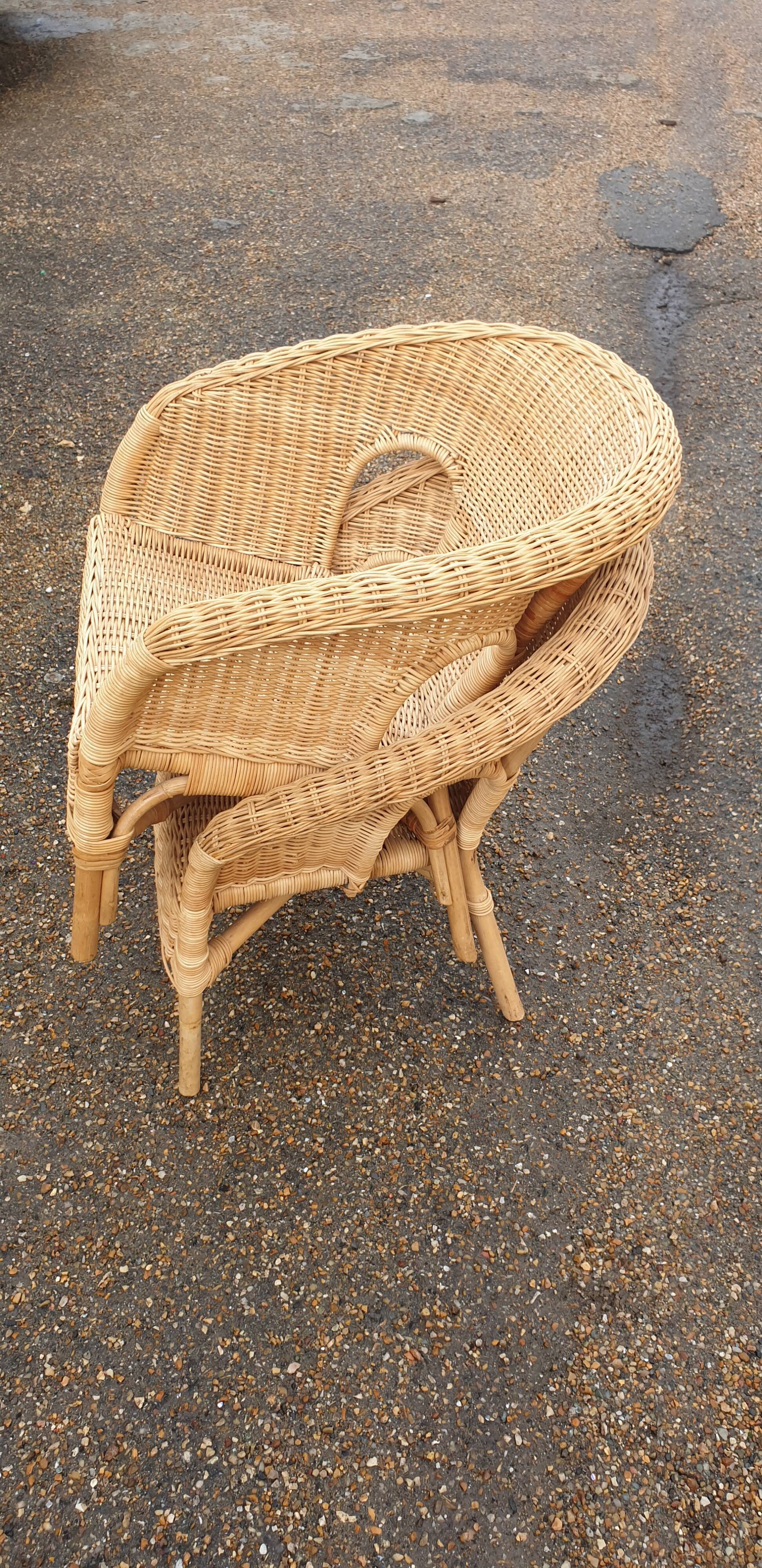 Child rattan chairs