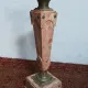 High Louis XVI column in marble and bronze
