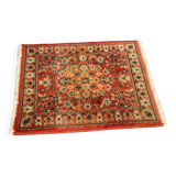 Vintage virgin wool rug
