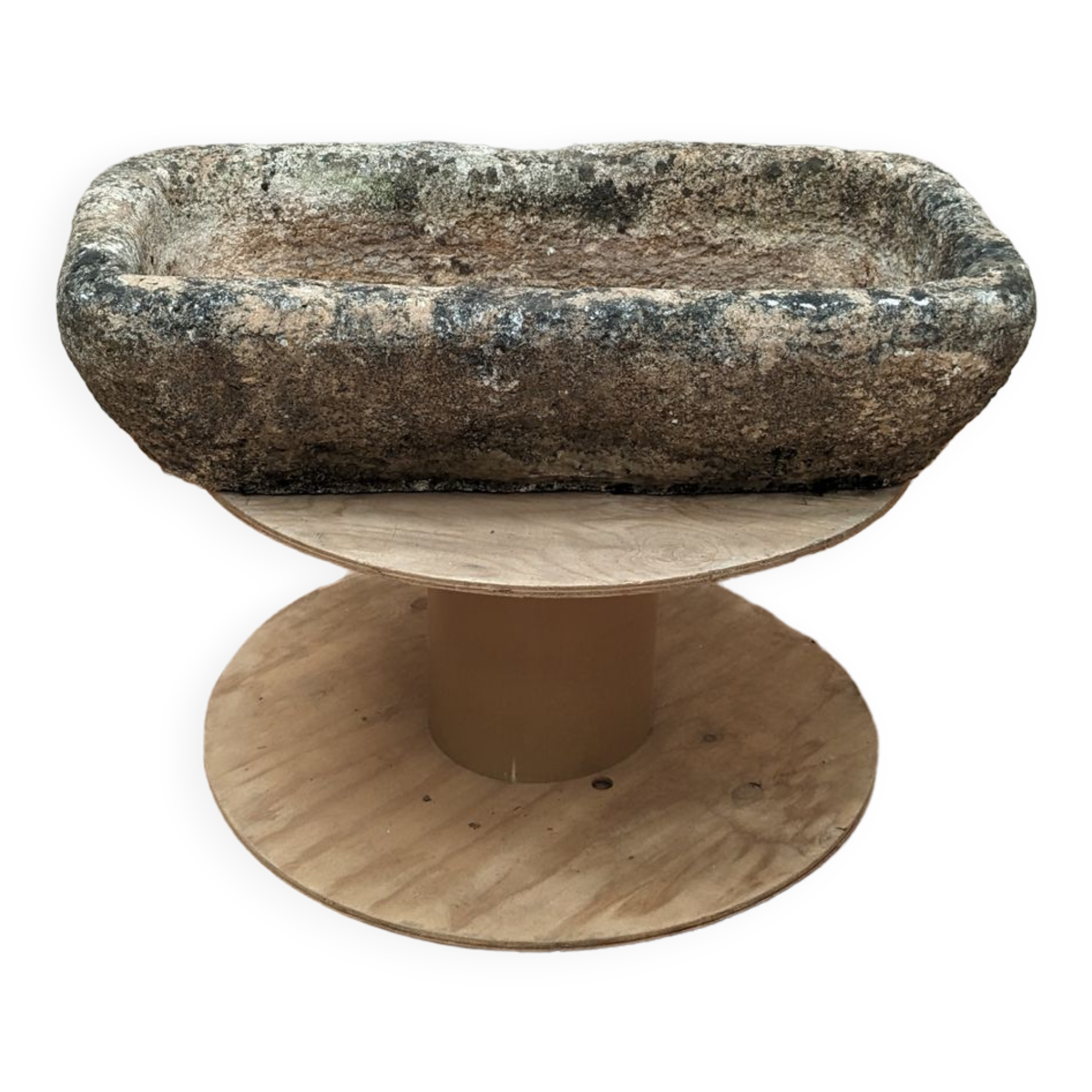 Natural stone basin