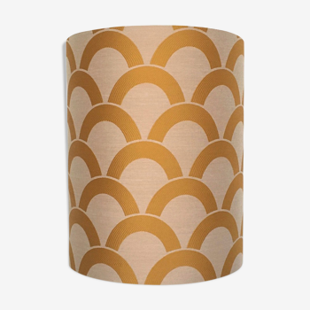 Lampshade golden scales