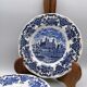 Dessert plates in English porcelain
