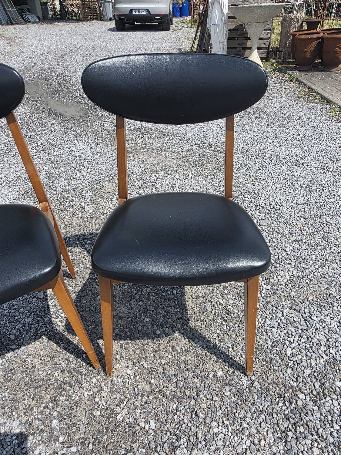 6 chaises, années 60