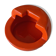 Vintage orange ashtray