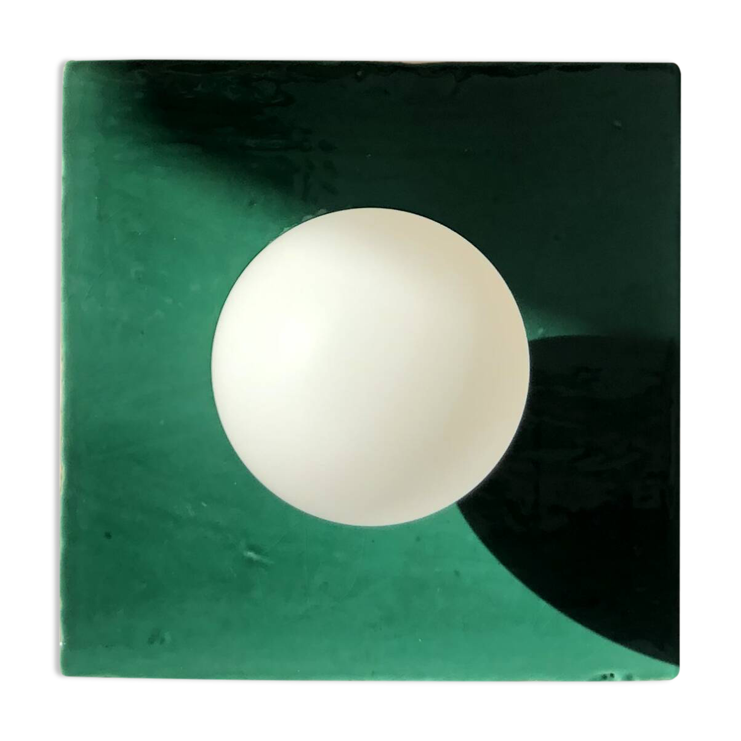 Ceramic wall light